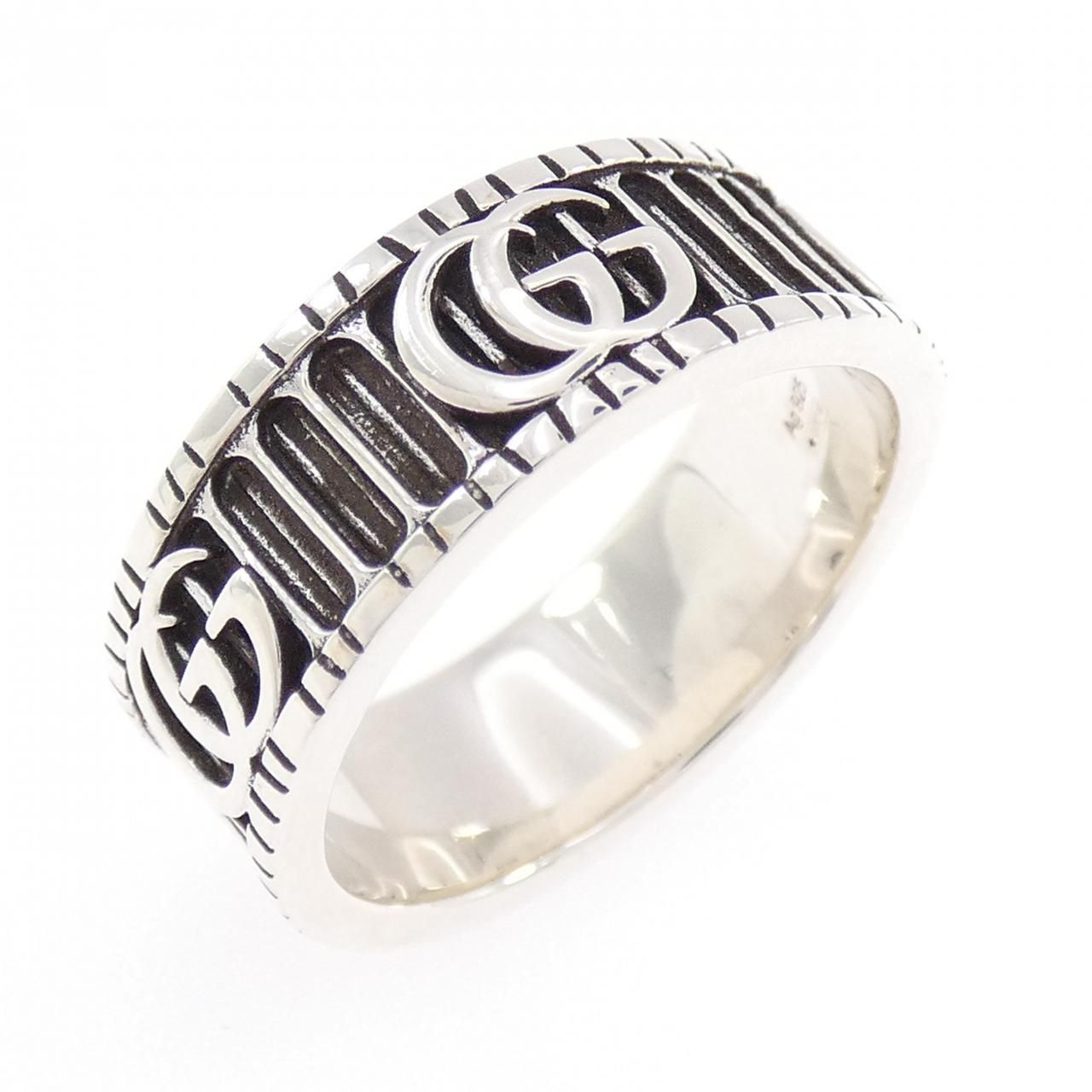 Gucci Double Ring Silver