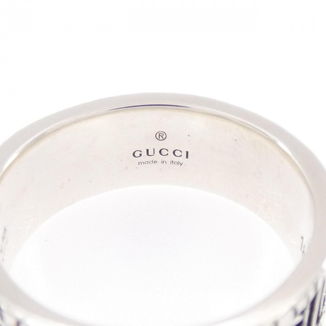 Gucci Double Ring Silver — view 3