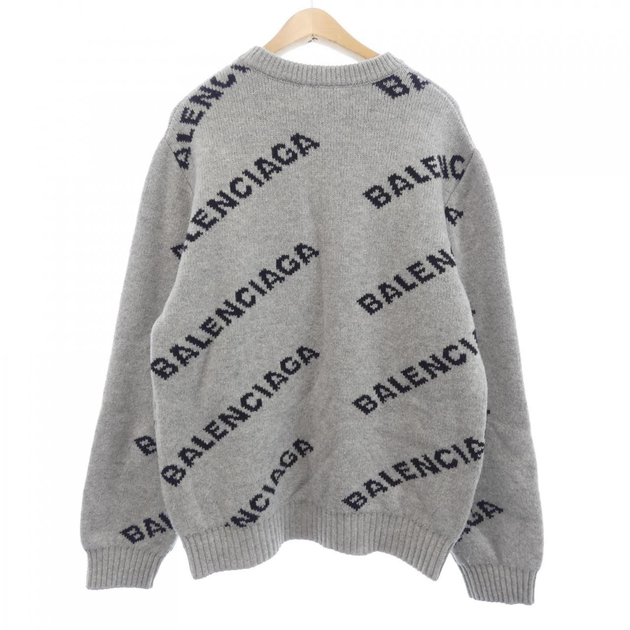 Balenciaga Knit Sweater Gray — view 2