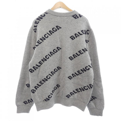 Balenciaga Knit Sweater Gray — view 2