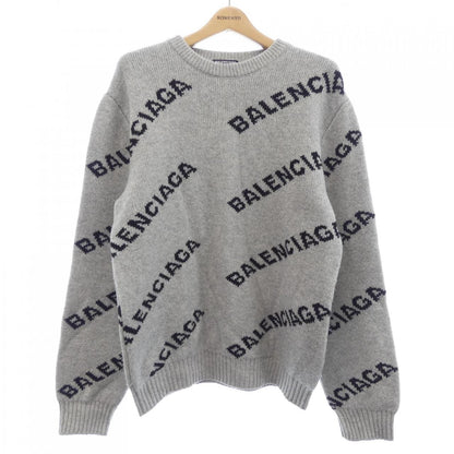 Balenciaga Knit Sweater Gray