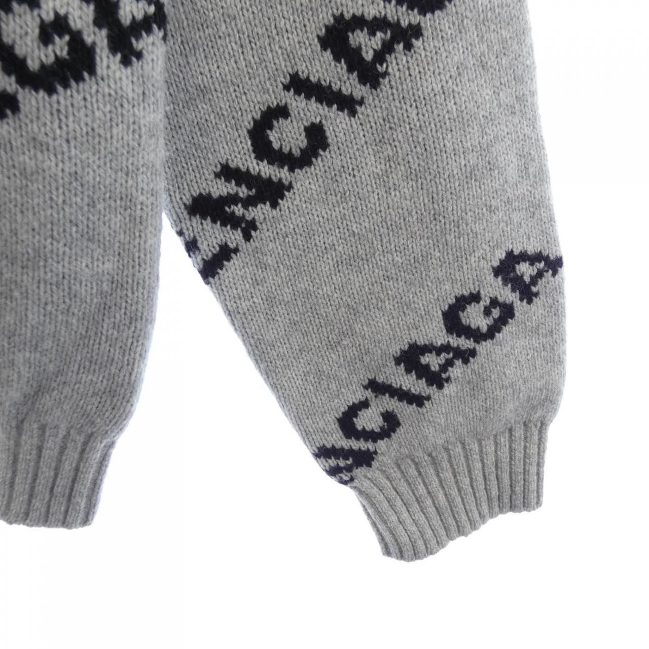 Balenciaga Knit Sweater Gray — view 6