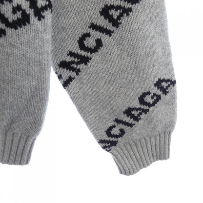 Balenciaga Knit Sweater Gray — view 6