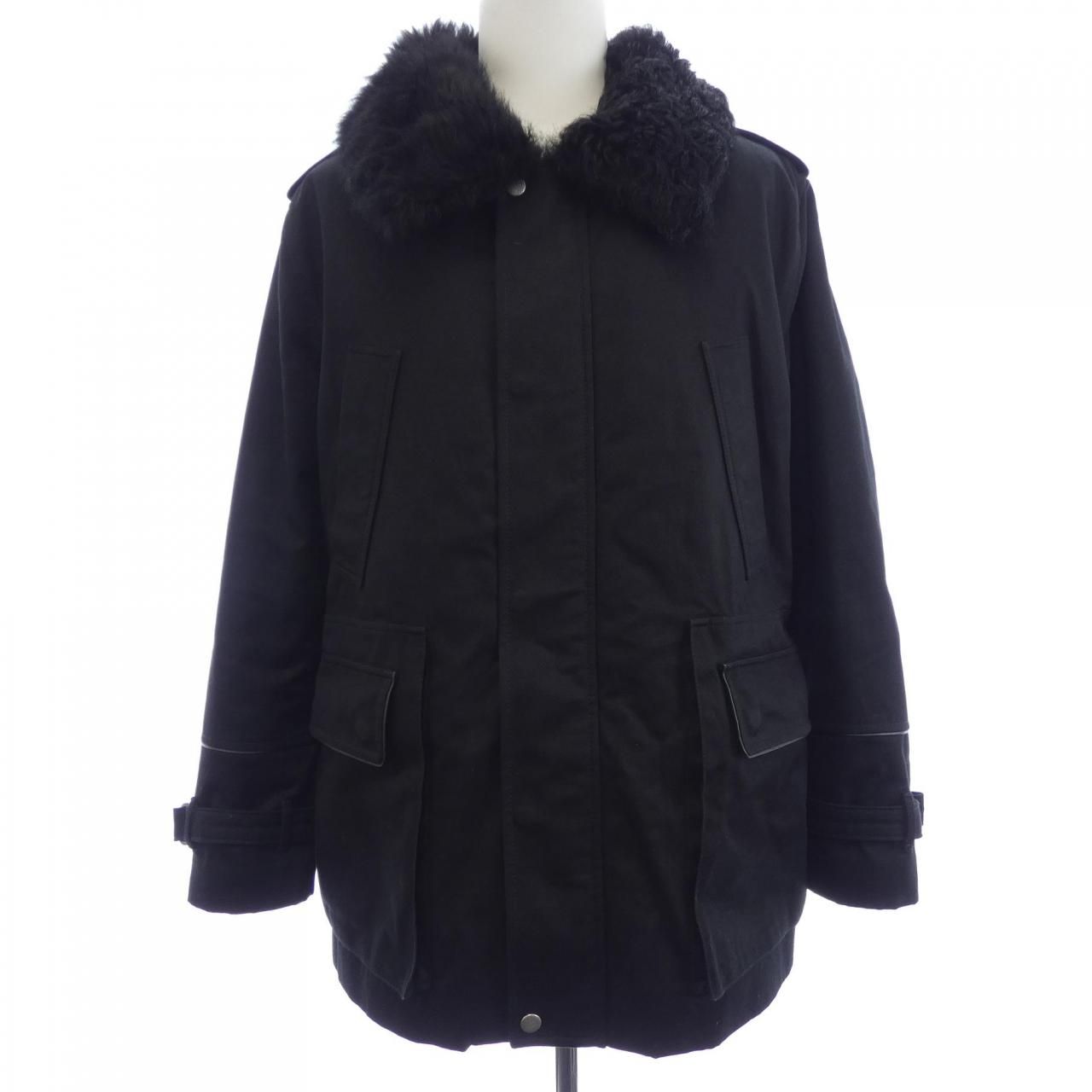 Saint Laurent Coat Black