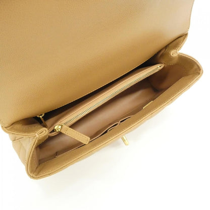 Chanel Bag Handbag Beige — view 6