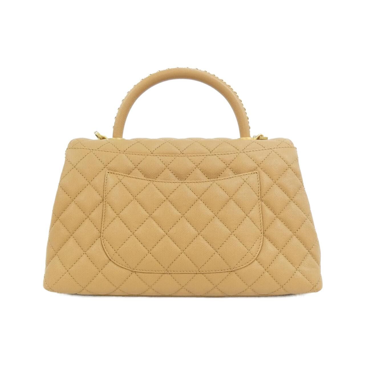Chanel Bag Handbag Beige — view 2