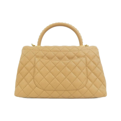 Chanel Bag Handbag Beige — view 2