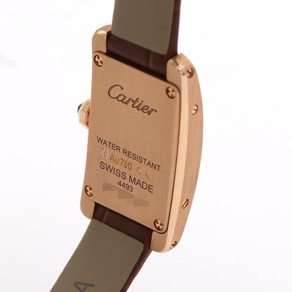 Cartier Tank American Mini PG RG Quartz Watch — view 6