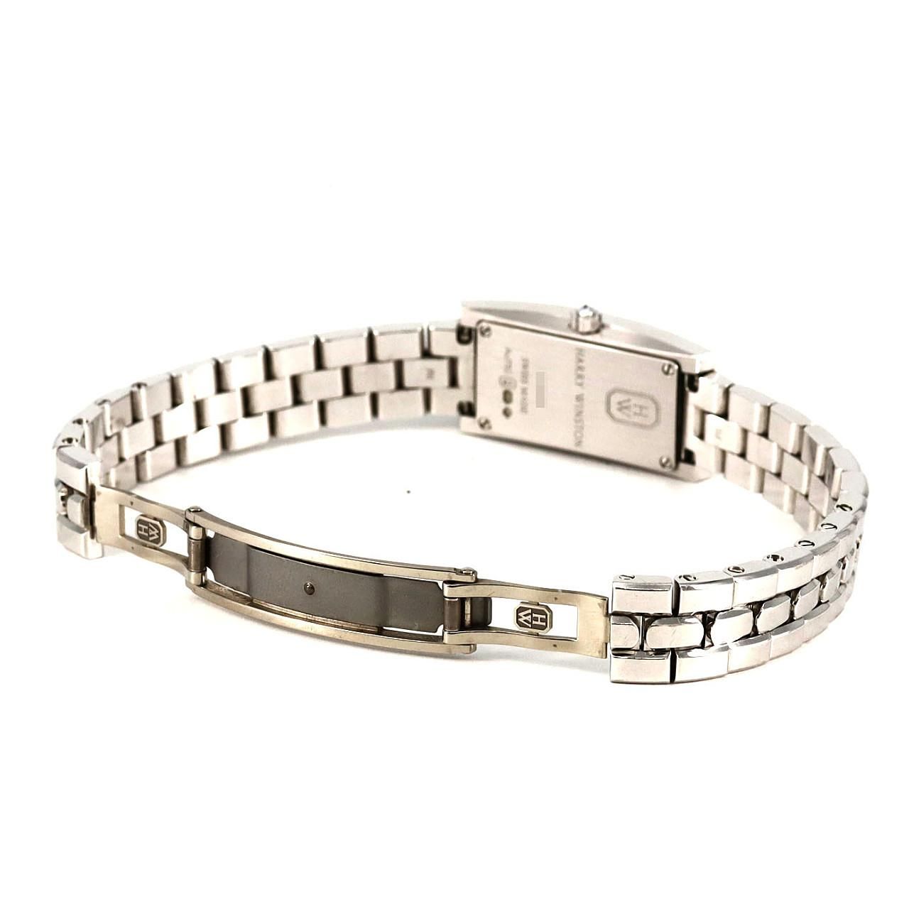 Harry Winston Avenue C Mini Moon Phase WG D WG Quartz Watch — view 6