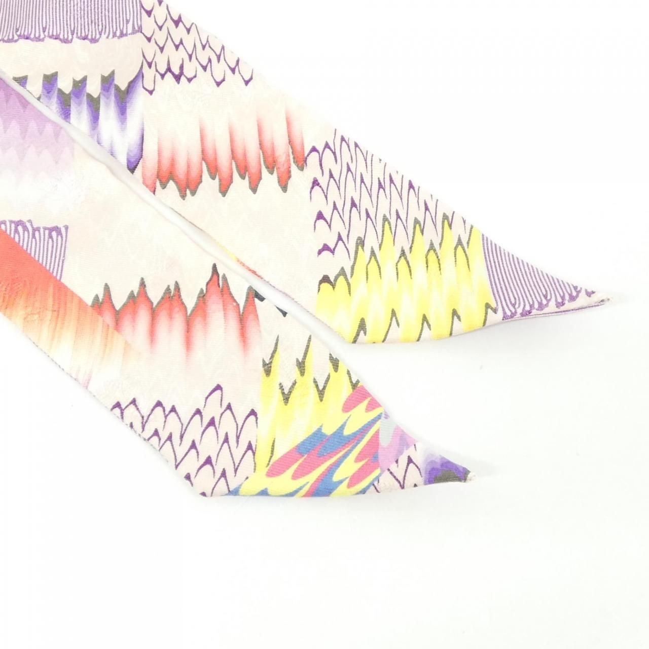 Hermes Twill Marble Silk Scarf — view 2