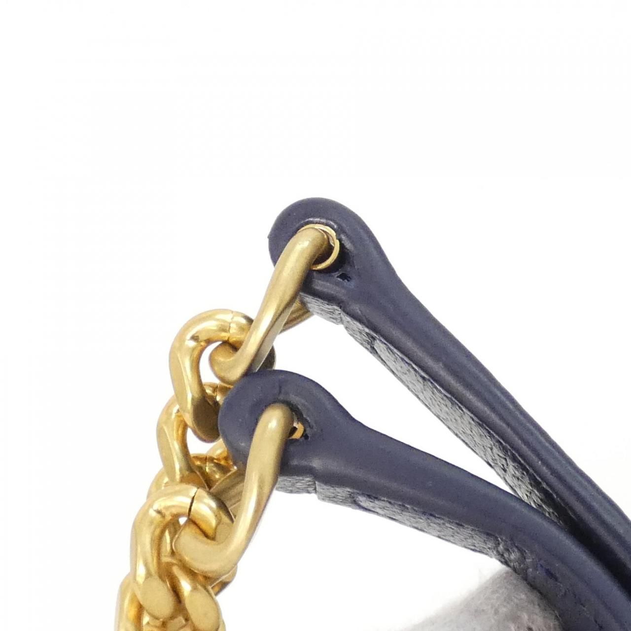 Saint Laurent Chain Shoulder Bag Blue — view 7