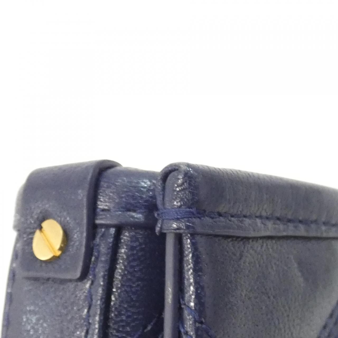 Saint Laurent Chain Shoulder Bag Blue — view 3