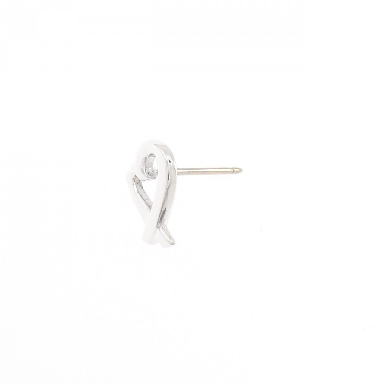 Tiffany & Co Loving Heart Mini Earrings Single — view 2