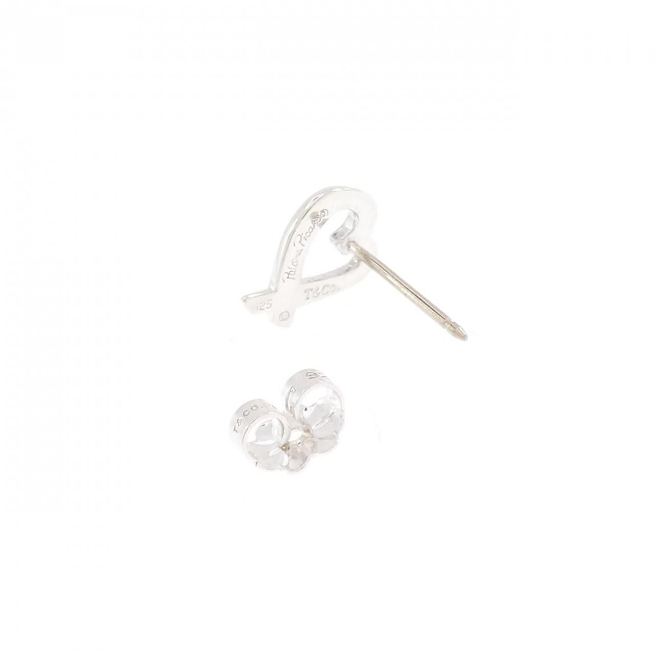 Tiffany & Co Loving Heart Mini Earrings Single — view 3