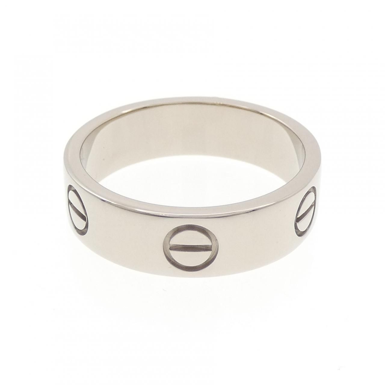 Cartier Love Ring White Gold — view 2