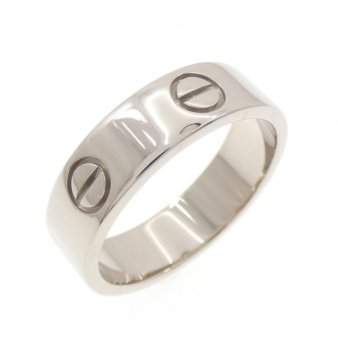 Cartier Love Ring White Gold