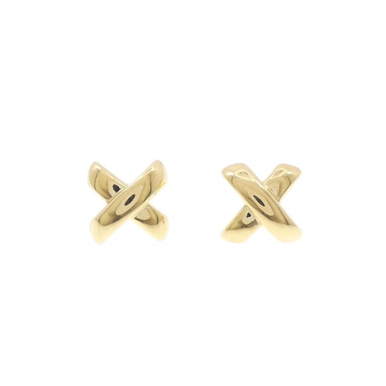 Tiffany & Co Cross Stitch Earrings