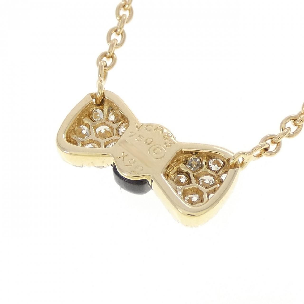 Van Cleef & Arpels Vintage Onyx Necklace — view 4
