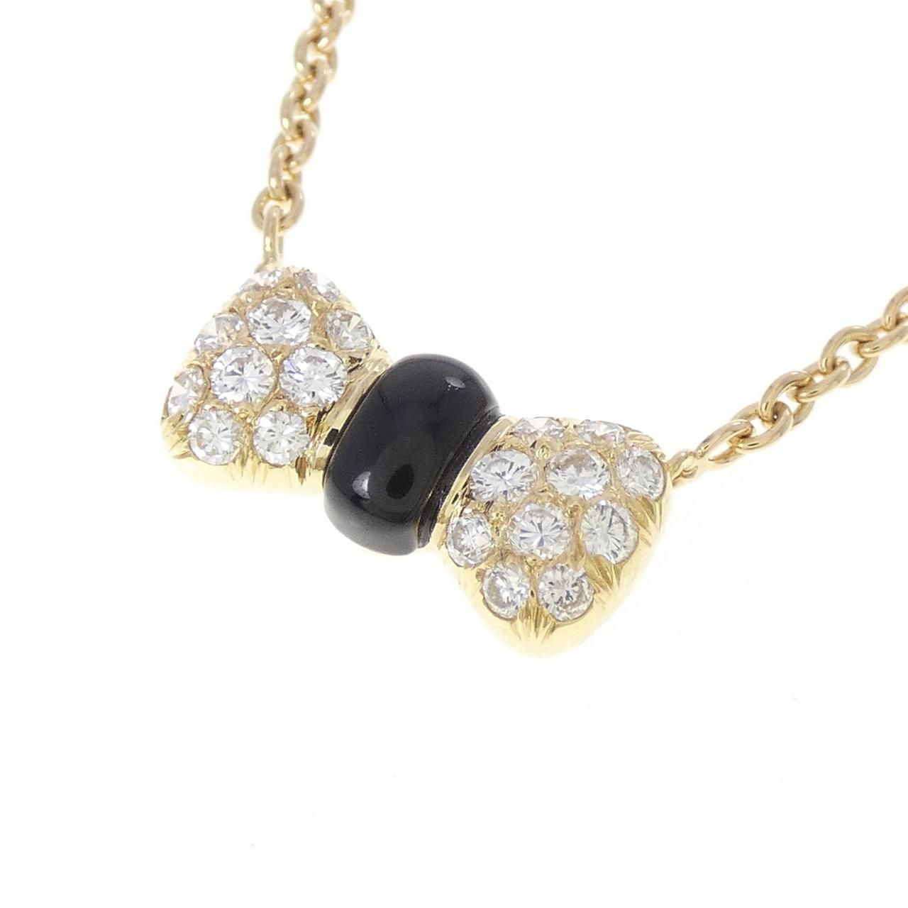 Van Cleef & Arpels Vintage Onyx Necklace — view 3