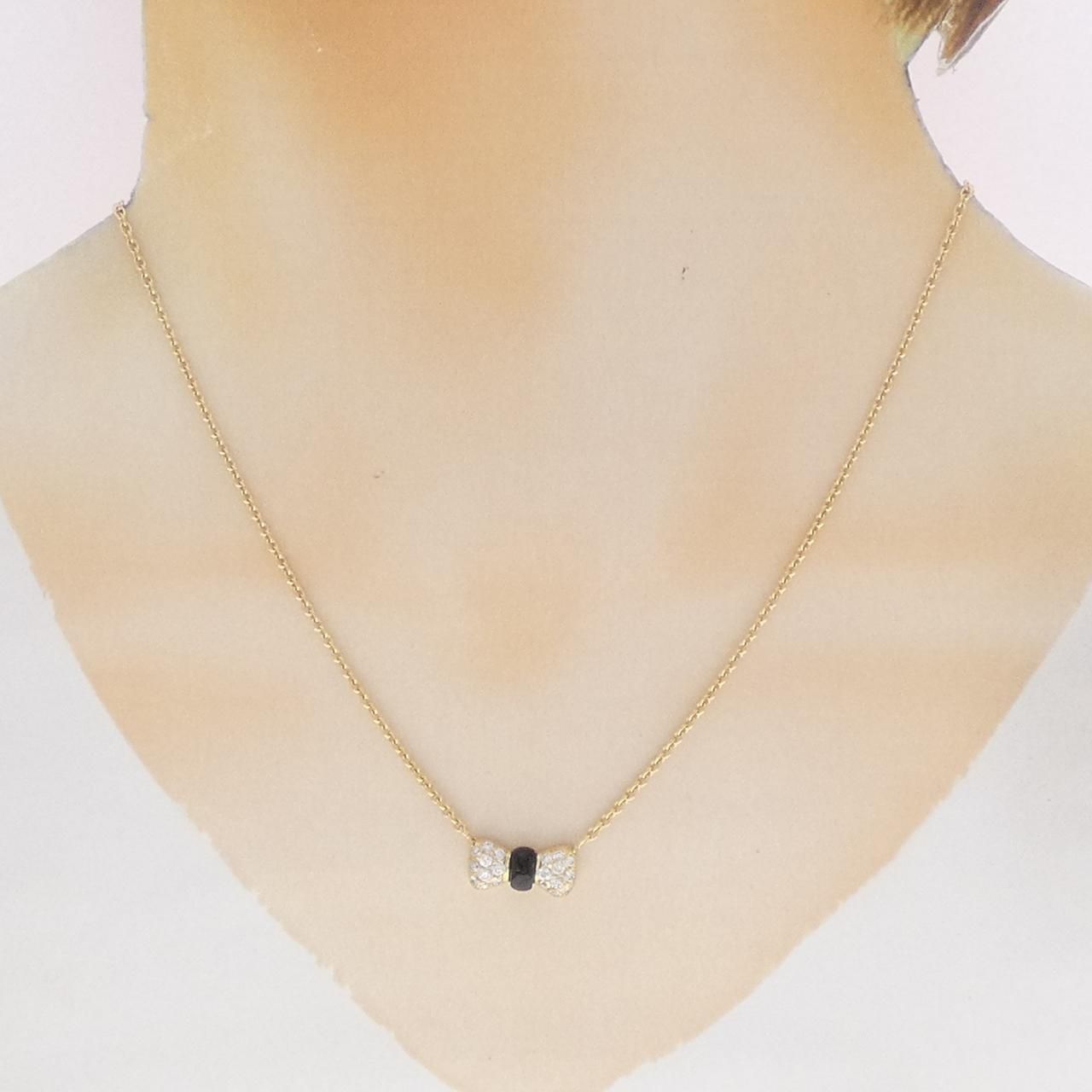 Van Cleef & Arpels Vintage Onyx Necklace — view 6