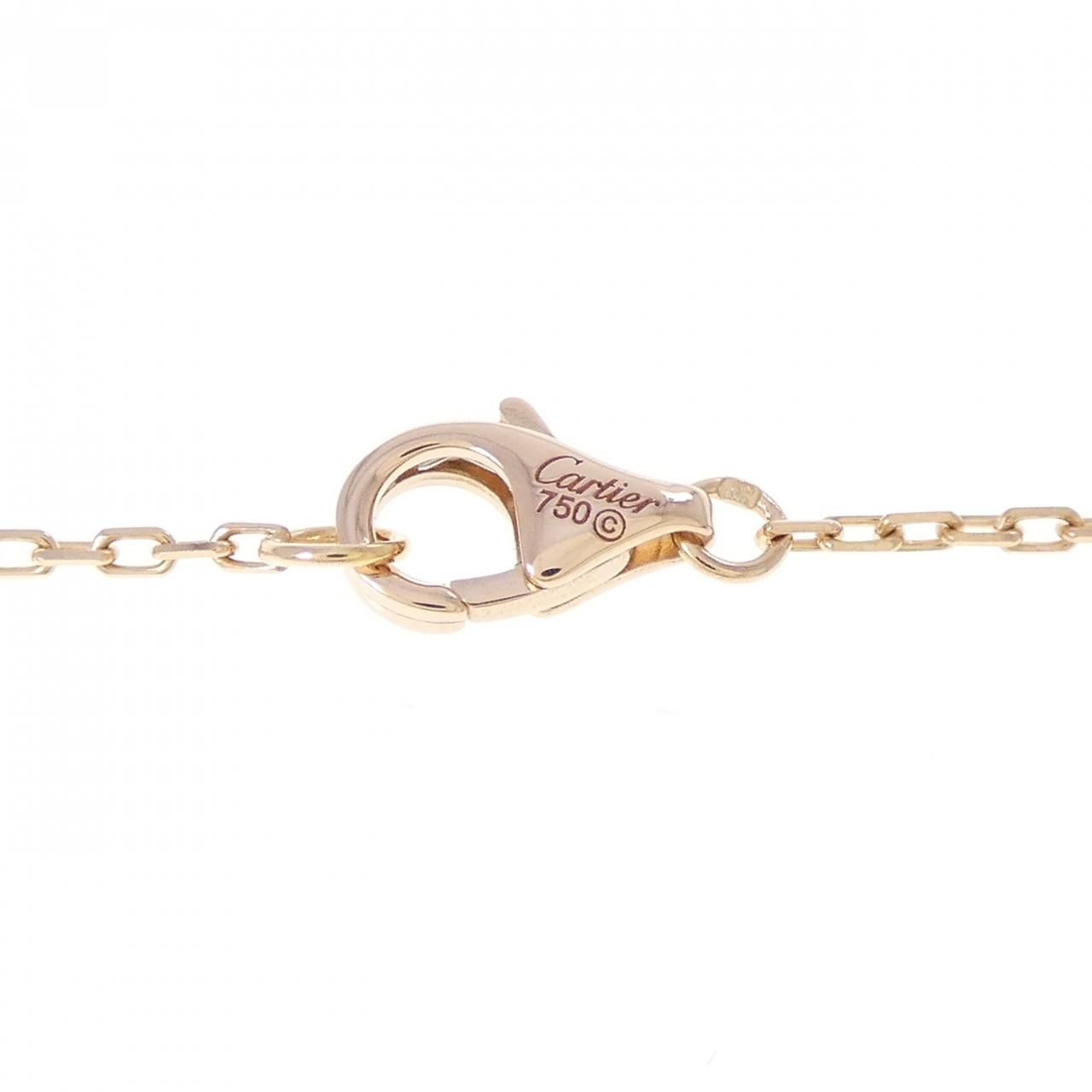 Cartier Logo Necklace Gold — view 5