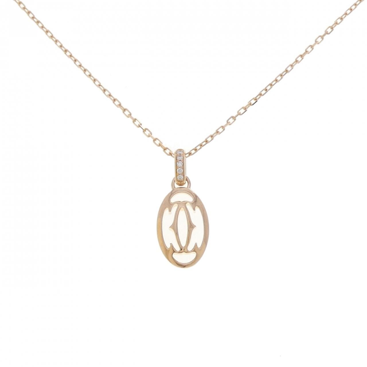 Cartier Logo Necklace Gold