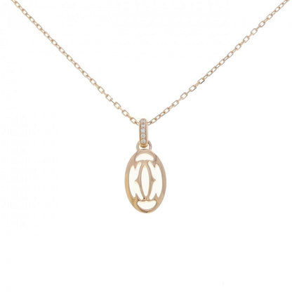 Cartier Logo Necklace Gold