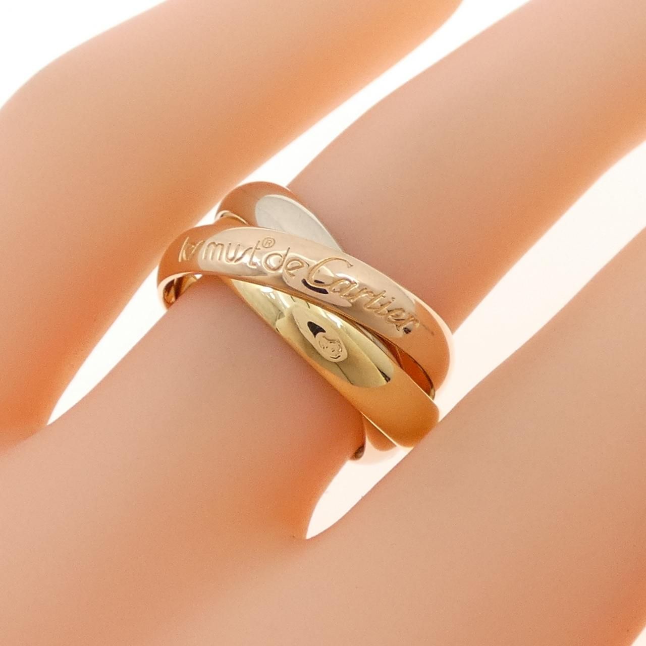 Cartier Vintage Trinity Ring — view 4