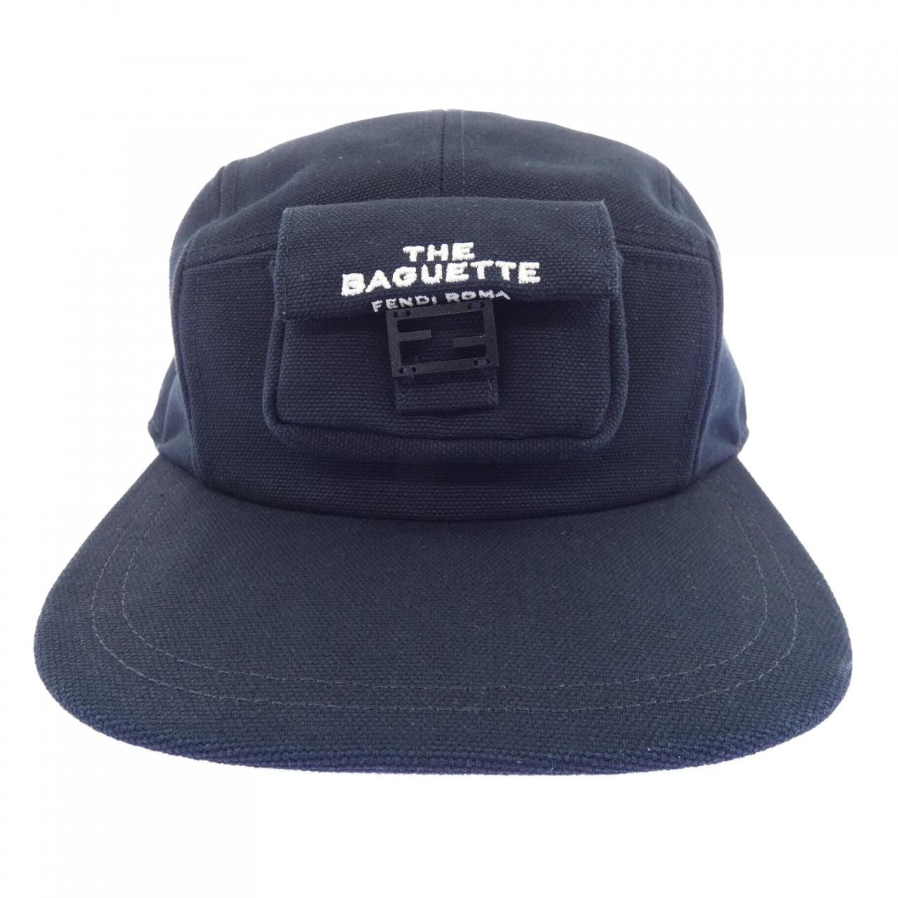 Fendi Cap Hat Black — view 2