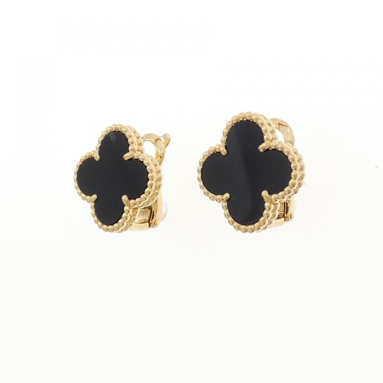Van Cleef & Arpels Vintage Alhambra Earrings — view 2