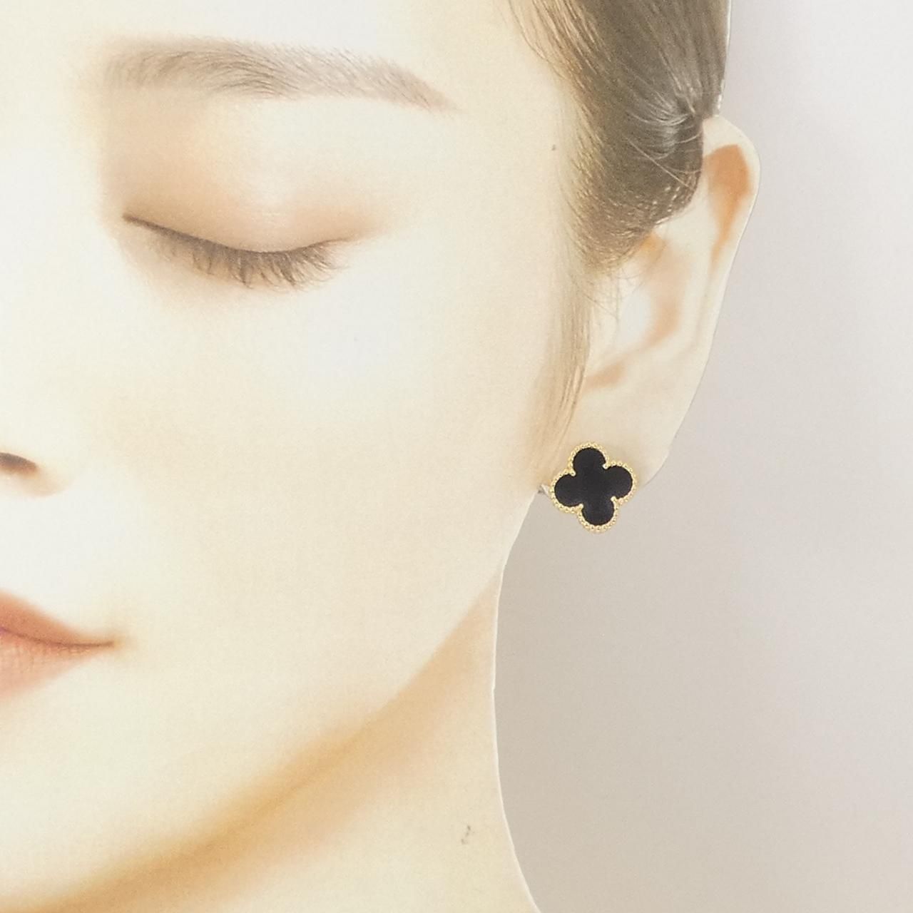 Van Cleef & Arpels Vintage Alhambra Earrings — view 4