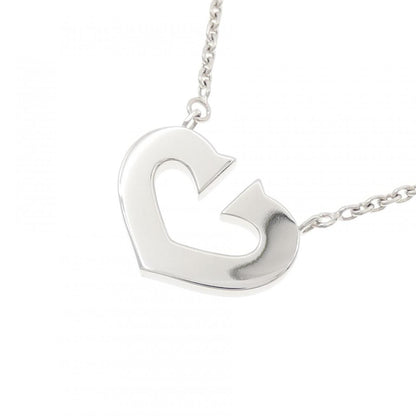 Cartier C Necklace White Gold — view 3