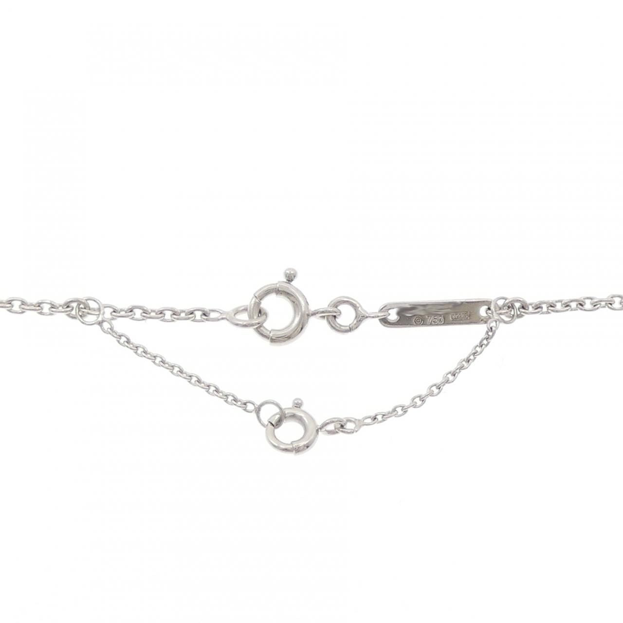 Cartier C Necklace White Gold — view 4