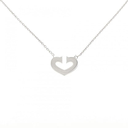 Cartier C Necklace White Gold