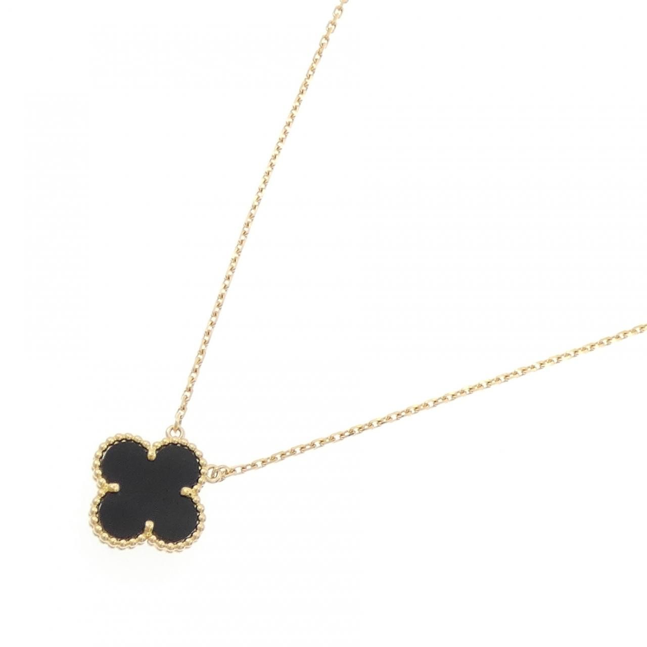 Van Cleef & Arpels Vintage Alhambra Necklace — view 2
