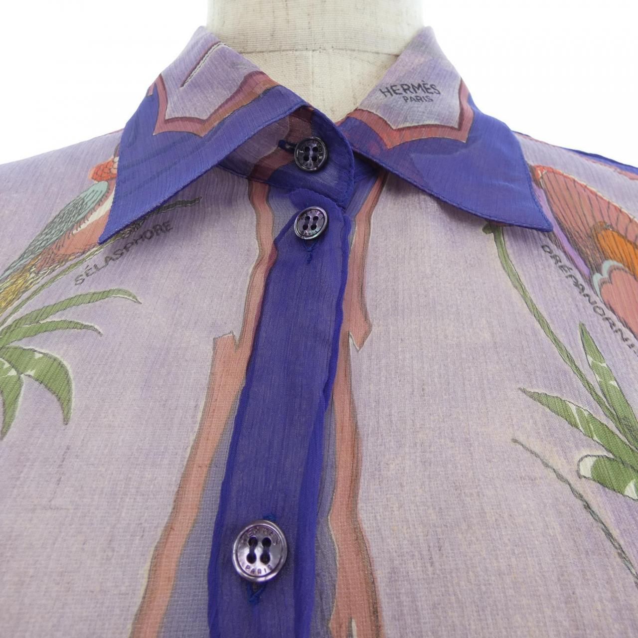Hermes S Shirt Purple — view 5