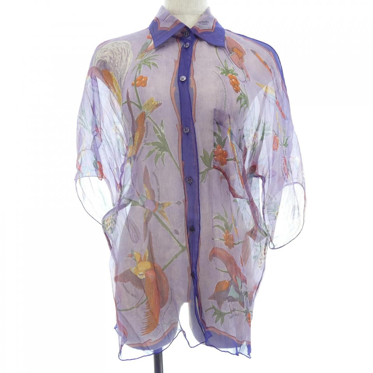 Hermes S Shirt Purple
