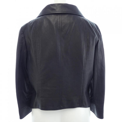 Chanel Leather Jacket Black — view 2