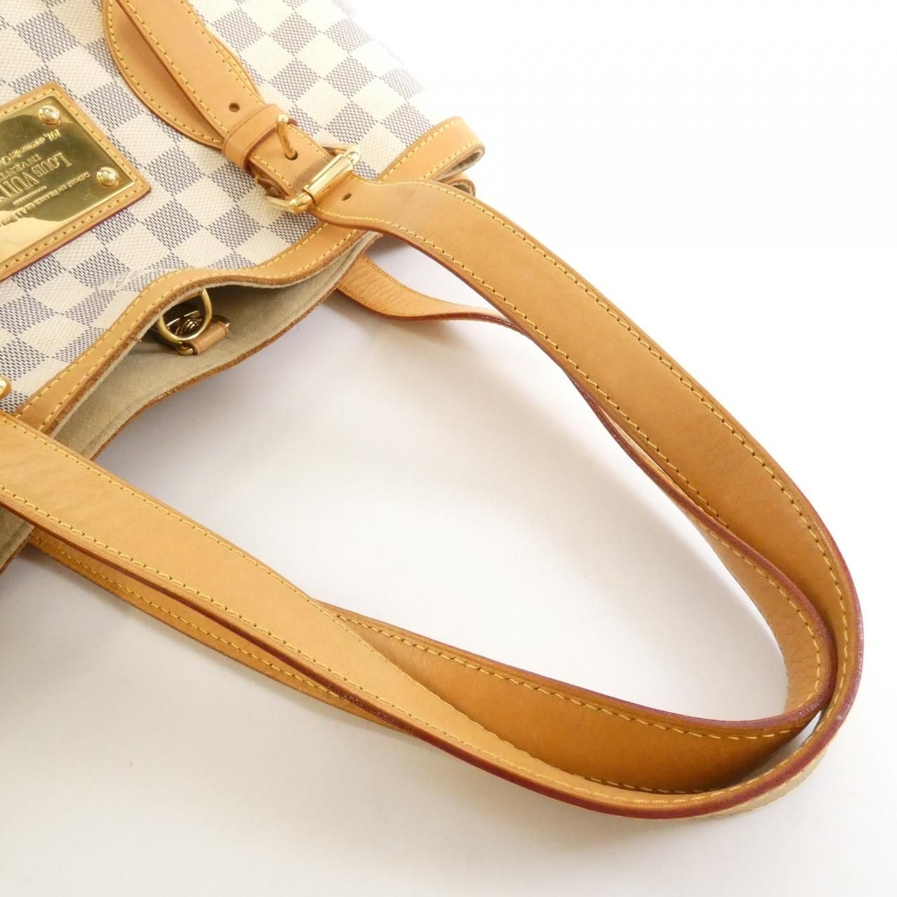 Louis Vuitton Damier Azur Hampstead MM — view 5