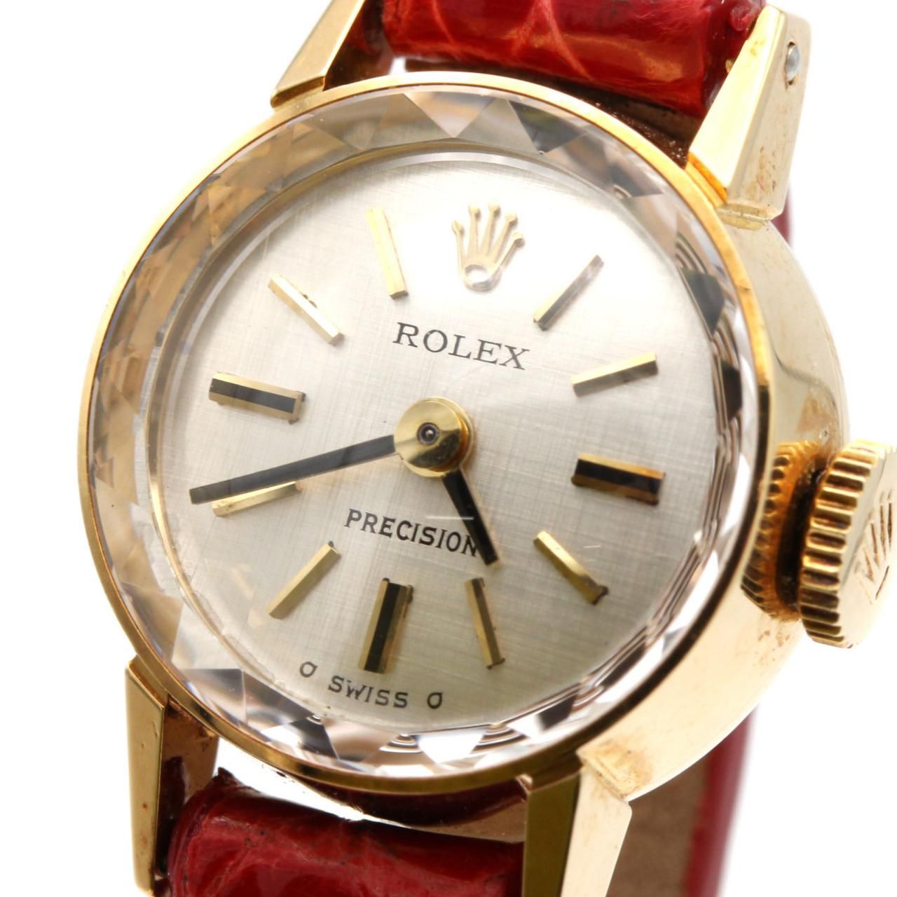Rolex Precision YG Manual Winding Watch — view 4