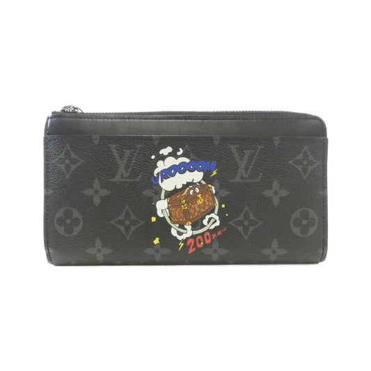 Louis Vuitton Monogram Eclipse Zippy Dragonne Wallet