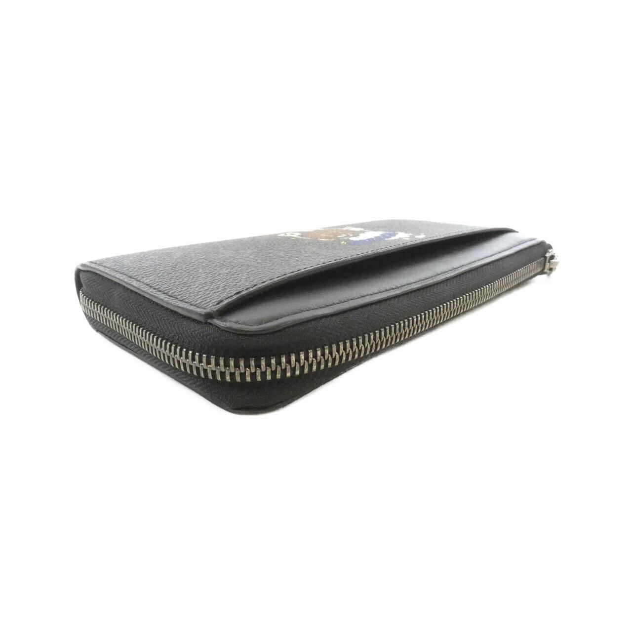 Louis Vuitton Monogram Eclipse Zippy Dragonne Wallet — view 3