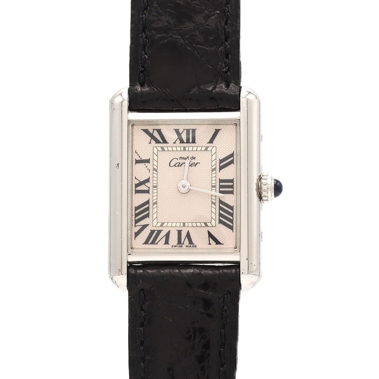 Cartier Must Tank SM Limited Silver Quartz Watch