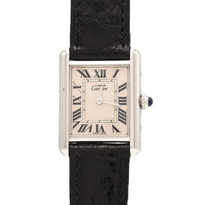 Cartier Must Tank SM Limited Silver Quartz Watch
