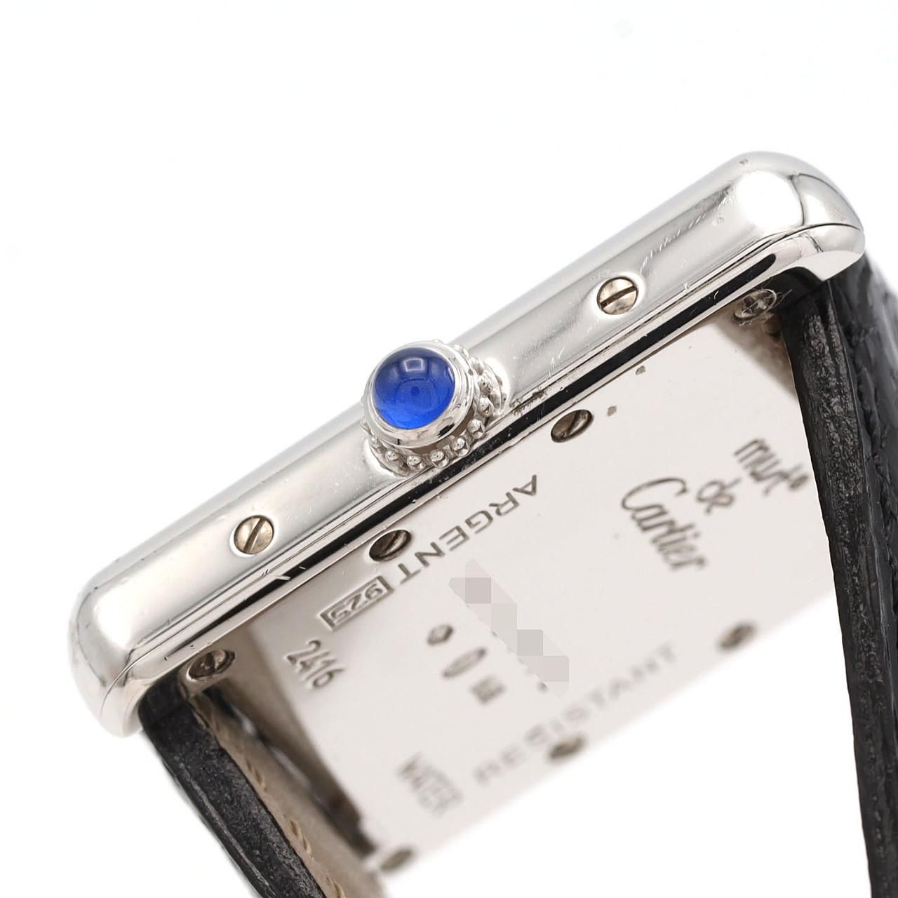 Cartier Must Tank SM Limited Silver Quartz Watch — view 3