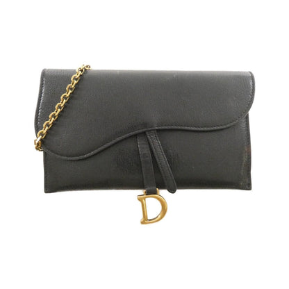 Dior Saddle Chain Shoulder Bag Black