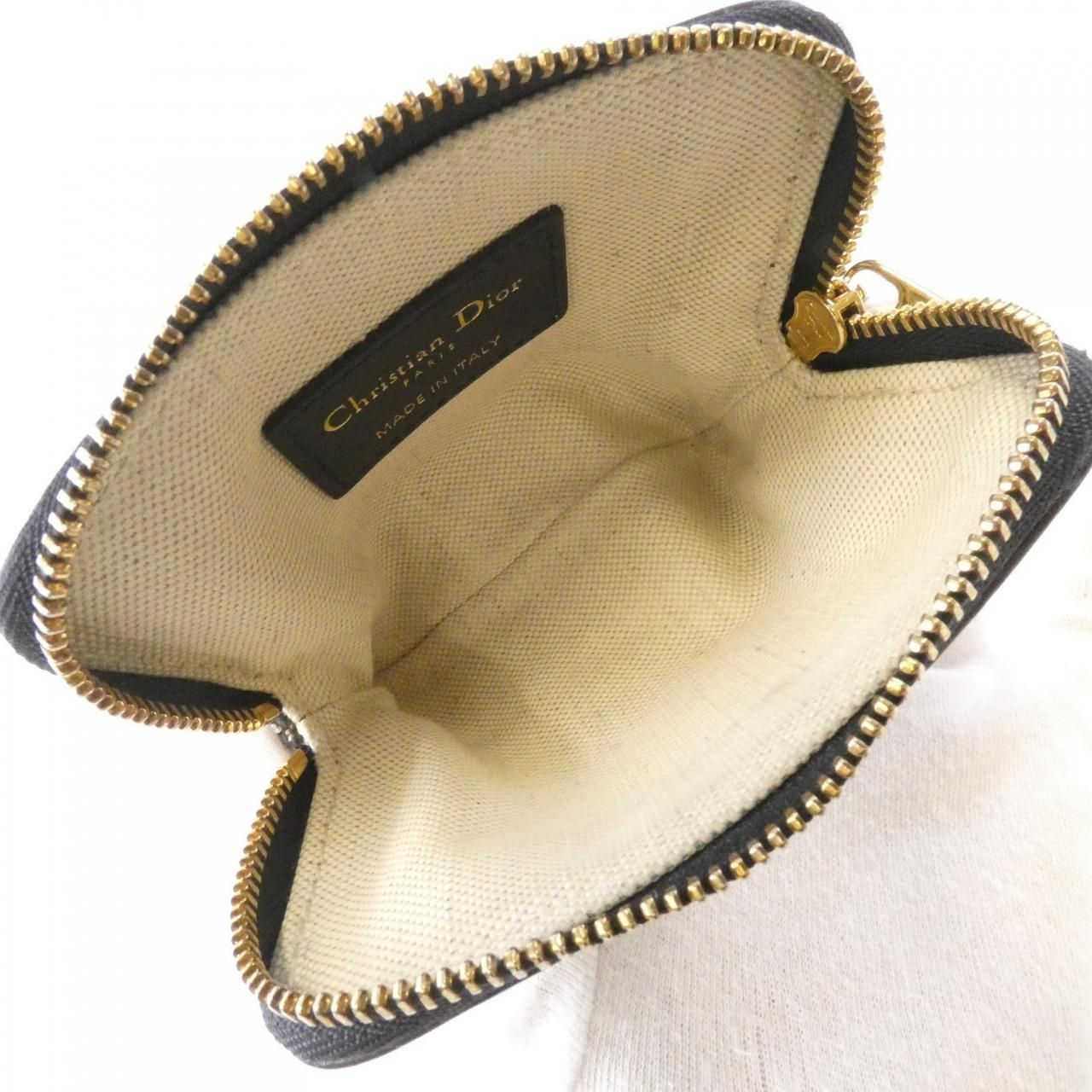 Dior Oblique 30 Montaigne Lavender Wallet Coin Case — view 7