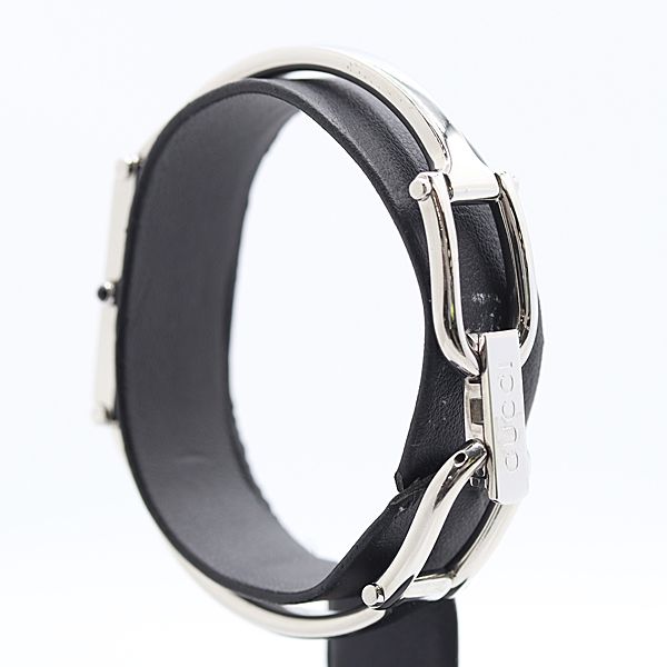 Gucci Bangle Watch SS Quartz Black Dial — view 3