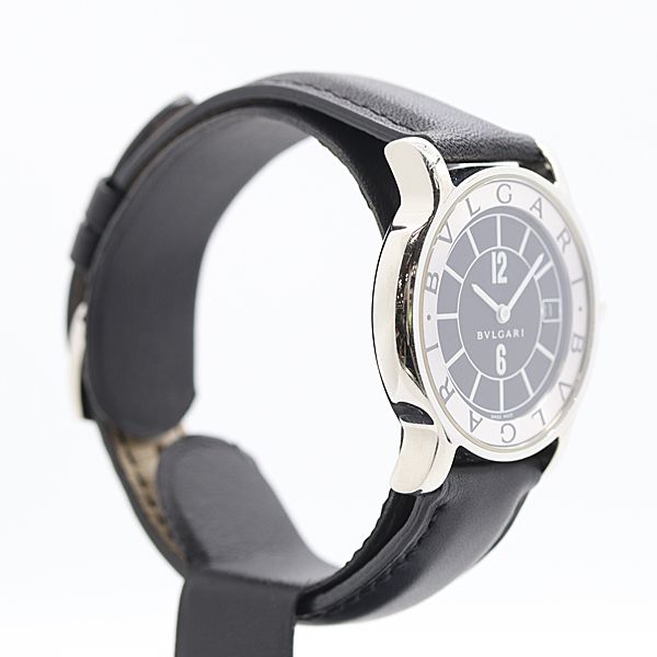 Bvlgari Solo Tempo Quartz Black Dial Watch — view 2