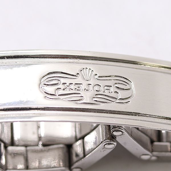 Rolex Oyster Date Precision Manual Winding Champagne Dial Watch — view 6